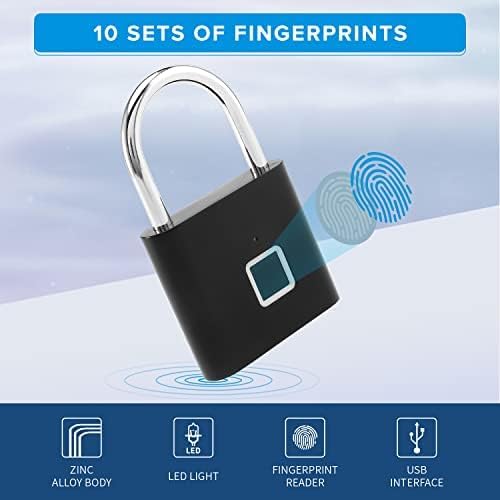 UTILS™-Fingerprint PadLock